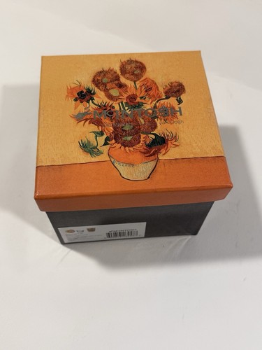 Van Gogh Sunflowers Tea Mug with Infuser by McIntosh Mugs