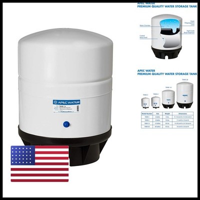 APEC TANK-14 14 Gallon Pre-pressurized Reverse Osmosis Water Storage Tank