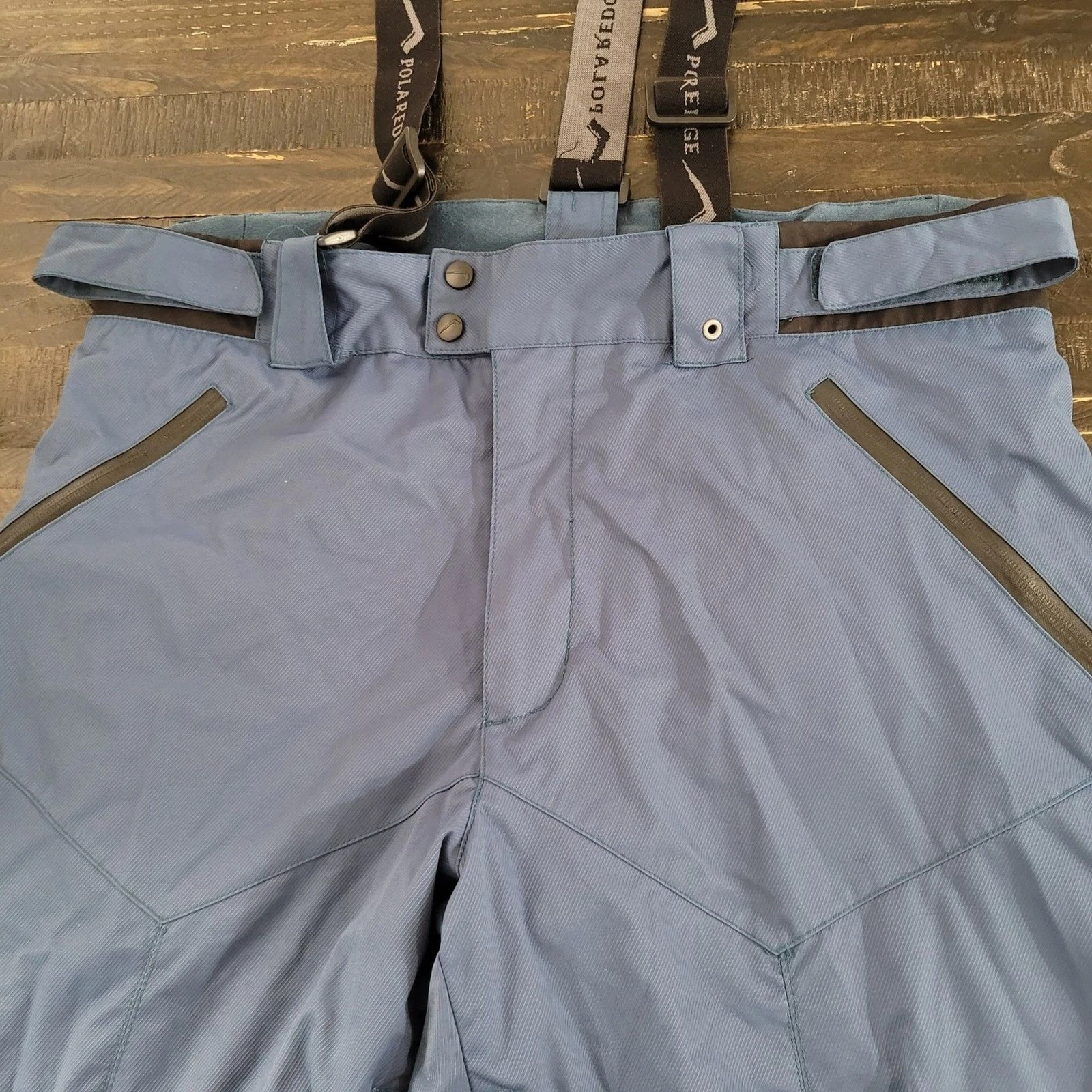 Polar Edge Men’s XL Snow Pants with Suspenders Winter Ski Snowboard Insulated