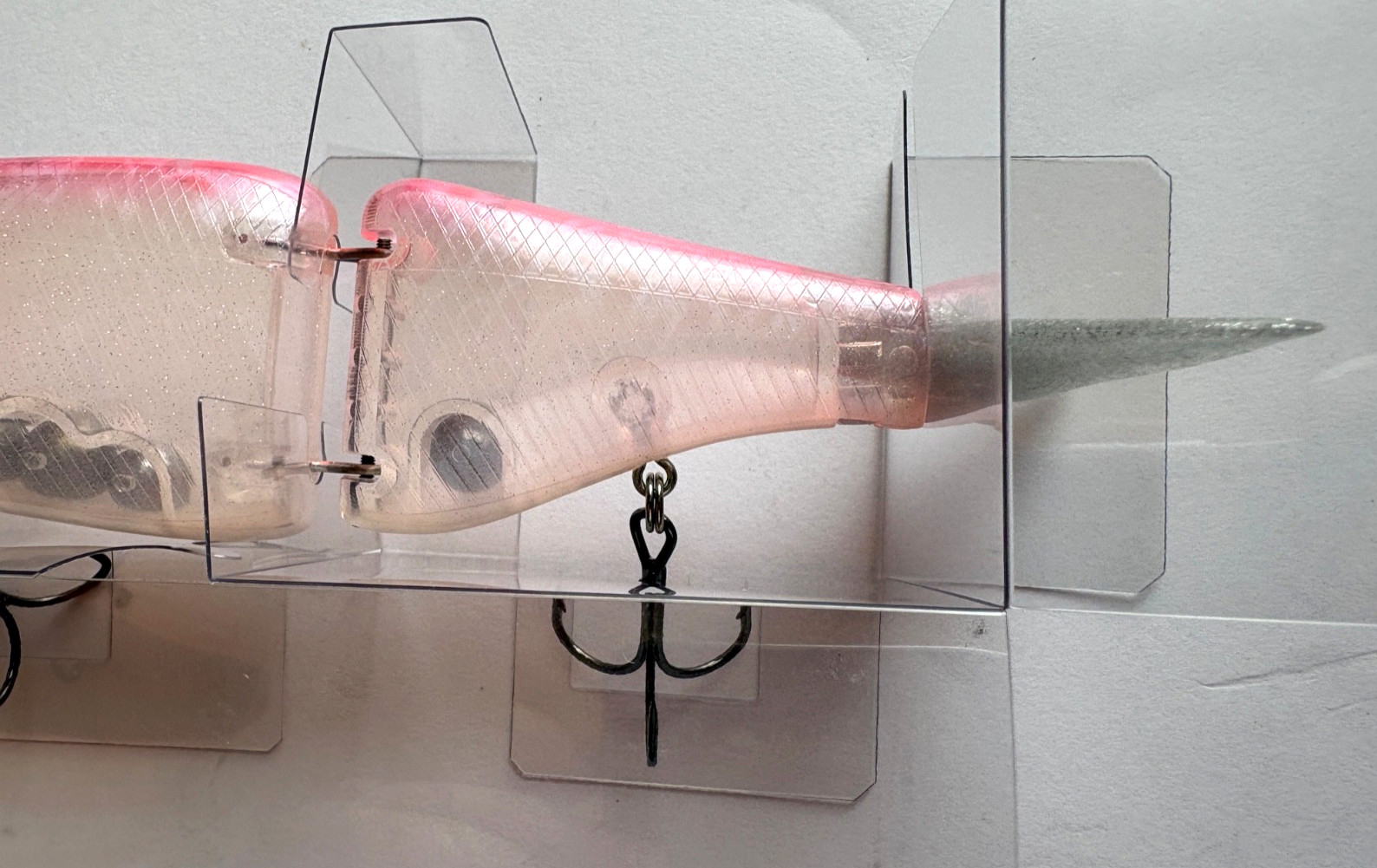 DRT KLASH 9 Low Float Hasegawa Pink Limited Color 4oz Big Swimbait NIP  #e42 - Image 6