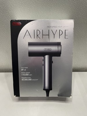 Tymo Airhype High Speed Hair Dryer, Metal Gray