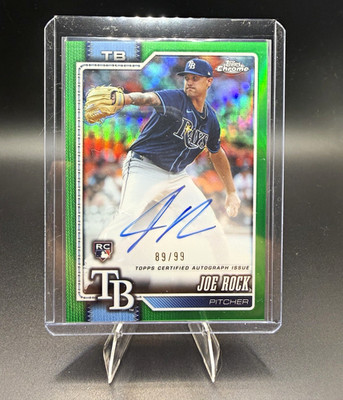 Topps 2026 Chrome Joe Rock Auto /99 #RA-JRO