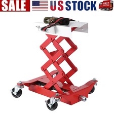 450lb Capacity 7-23 High Lift Hydraulic Auto Repair Car Truck Transmission Jack