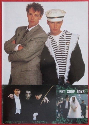 PET SHOP BOYS Neil Tennant Chris Lowe 1988 CLIPPING JAPAN MAGAZINE IR 5M 3PAGINE - Foto 2 di 3