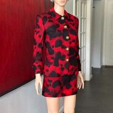 GIANNI VERSACE wool cashmere skirt suit size 42 from F/W 1992/93