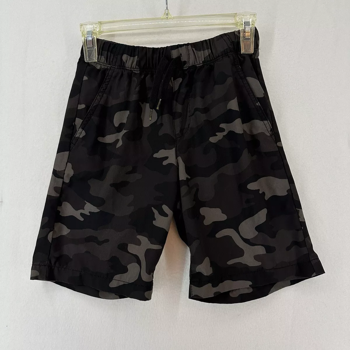 Old Navy Camo Athletic Shorts Youth Boys Size L Black