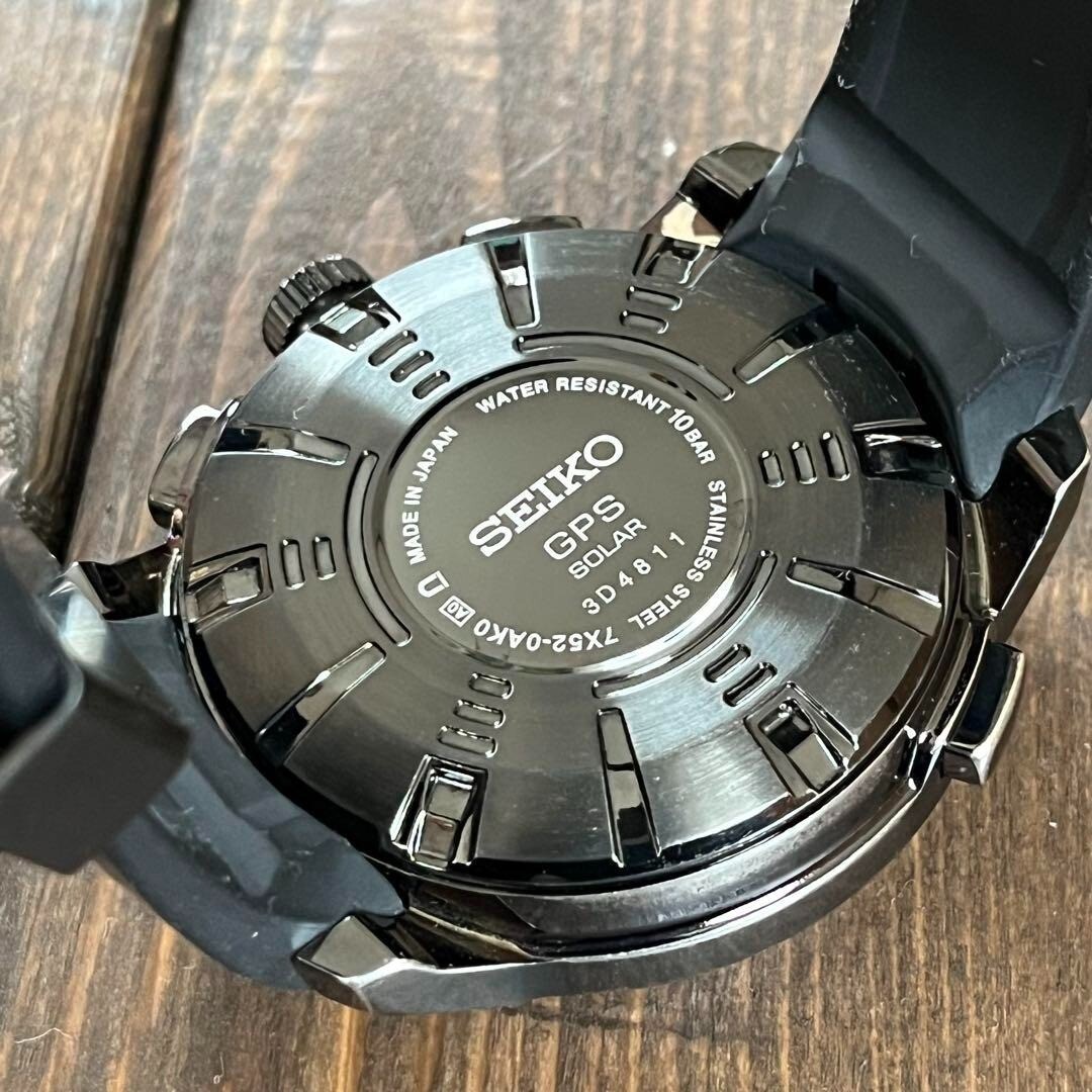 SEIKO Astron SBXA033 GPS Solar Watch Blue Index 48mm 256104G