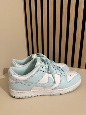 Nike DUNK RETRO - Sneaker low - white/ glacier Blue Gr. 43