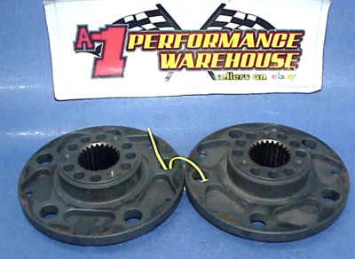 2 Speedway CNC Lightened 5 X 5 Drive Plates for NASCAR 9'' Ford Rear End