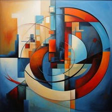 Handmade oil painting wall art color abstract texture home decor painting #267