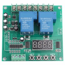 Forward / Reverse Motor Controller 12V 24V Two Relay Delay Timing Cycle Module