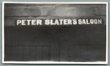 VintageVacationPhoto1920's Peter Slater's Saloon Sutters Fort California CA 