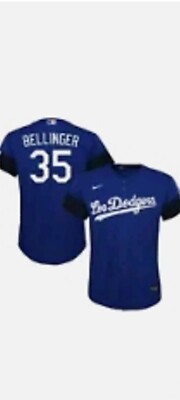 NWT Cody Bellinger Los Angeles Dodgers Nike City Connect Jersey Size Youth  XL
