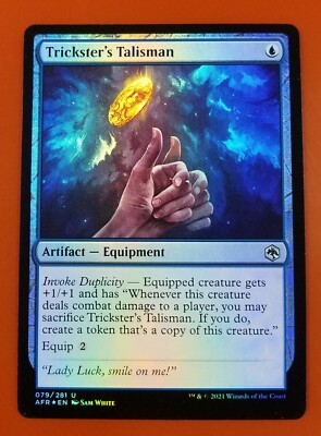 1x Trickster's Talisman | FOIL | Forgotten Realms | MTG Magic