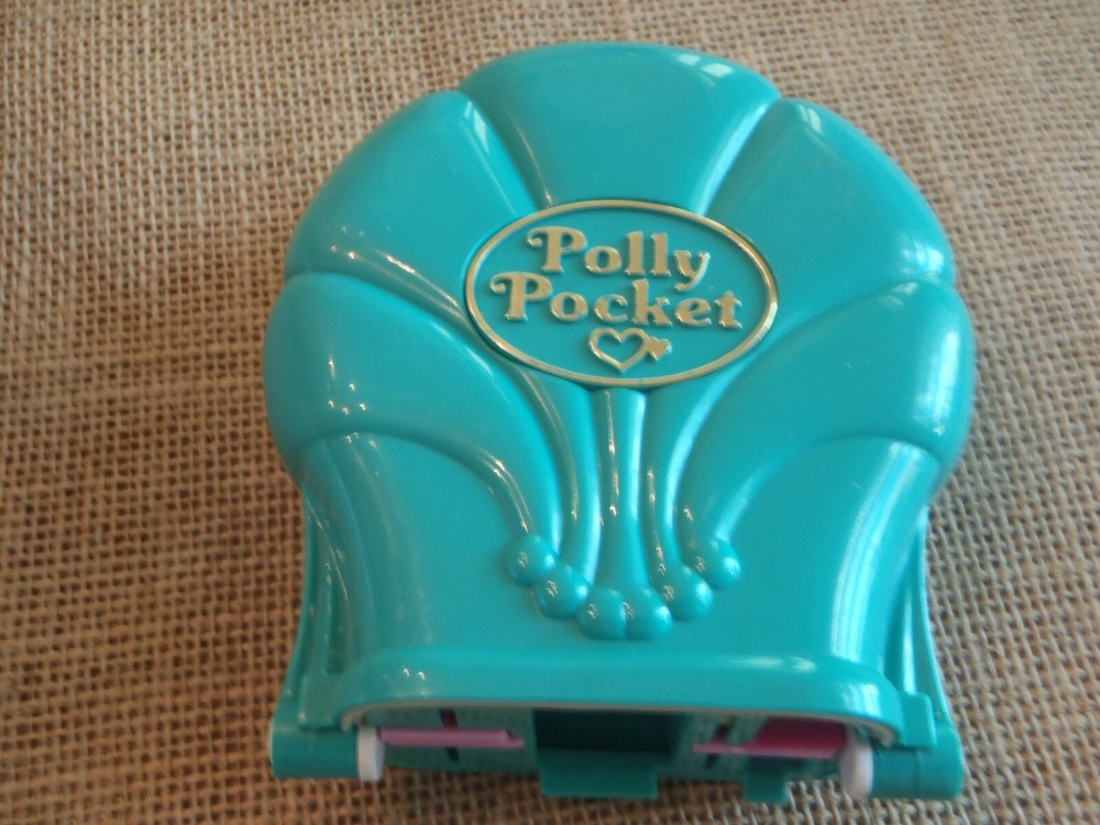 Vintage Polly Pocket Bluebird Splash & Slide Water Park Pool Compact ONLY