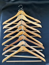 Vintage Lot of 8 Hangers, 4 Tongue in Groove with 1 Engraved Batts