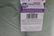 (2-Pk) FloraCraft Dry Foam Mug Inserts Green 2.625" x 3.75" DFD253GS