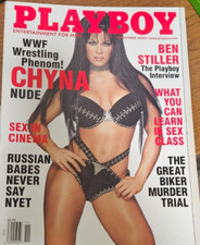 PLAYBOY MAGAZINE -  NOVEMBER  2000 -  CHYNA -  WWE  VG/Mint