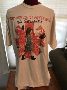 Nwt New Rhcp Red Hot Chili Peppers The Getaway Cotton T Shirt Looking Around Ebay
