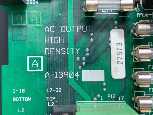 BARBER-COLMAN MACO AC OUTPUT HIGH DENSITY BOARD A-13904 - Picture 8 of 8