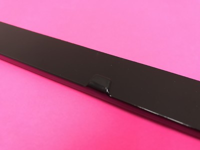 Saab Black Metal License Plate Frame With Caps - Sleek Tag Holder For Your Car