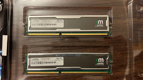 FOUR Mushkin Silverline PC3-10666 2 GB 1333 MHz DDR3 SDRAM Memory 996768 - Picture 3 of 3
