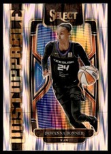 DeWanna Bonner Silver Flash Prizm #17 2023-24 WNBA Panini Select Connecticut Sun