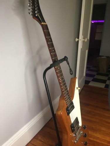 1990 Gibson Custom Shop Edition ’76 Reissue Explorer Natural - Picture 7 of 20