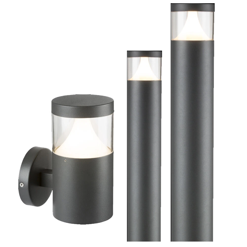 Modern GU10 Post Bollard Outdoor Garden Decorative Outdoor Waterproof Wall Light