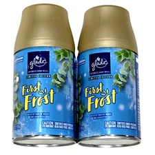2 Pack Glade Automatic Spray Refills Limited Edition First Frost Woods 6.2oz