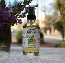Handcrafted Lemon Verbena Dry Body Oil w/ Sprayer USA Made Moisturizing 4oz