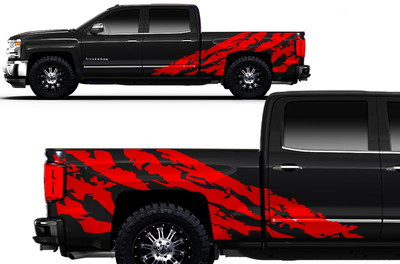 NEW Style! 1500 Chevy Silverado Special Ops Stripes 2016-2018