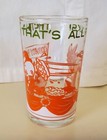1974 Warner Bros Jelly Juice Glass Bugs Porky Pig Elmer Fudd That’s All Folks — photo 3