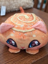 Cookeez Makery Baked Treatz Orange Cat Meow Sound 7"Collectible Plush Toy Works