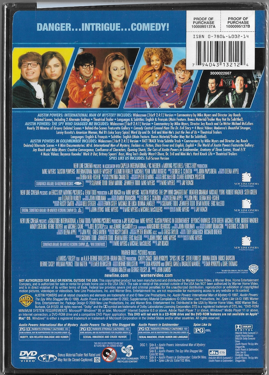 4 Film Favorites: International Spies Collection (DVD) Austin