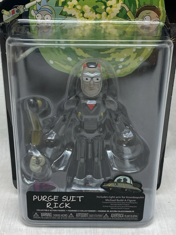 Rick and Morty Krombopulos Michael BAF Funko Build-A-Figure Completa Terry de miedo Foto 2 de 4
