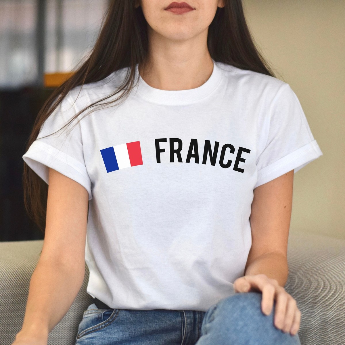 French Flag T Shirt Made In France France Unisex T-shirt Gift