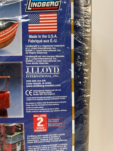 Modellino barca dei pompieri Lindberg scala 1/72 Bateau-Pompe # 77226 - Foto 10 di 10