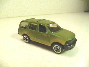 matchbox police suv
