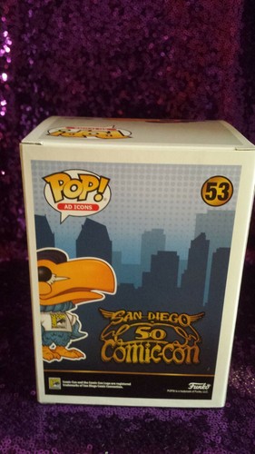 Funko Pop Toucan #53 and Toucan PEZ - SDCC 2019 Shared Exclusives - Picture 2 of 6