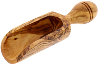Schäufelchen Schaufel Maß Schüppe Schippe - Länge 11,5 cm - aus Olivenholz