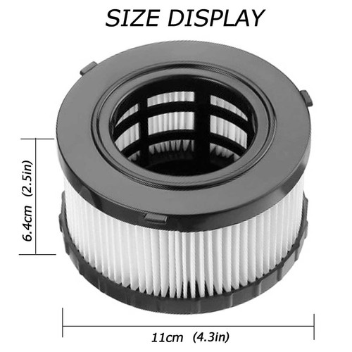 Ersatzfilter 1-2er-Pack passend für DeWalt Wet Dry DC515 & DCV517 Staubsauger - Bild 6 von 8