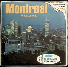 MONTREAL QUEBEC CANADA 3d View-Master 3 Reel Packet NEW SEALED