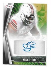 Nick Ford 2022 Sage auto rookie 