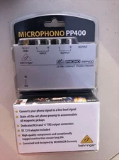 Microphono PP400 Ultra-Compact Phono Preamp Rare Silver Color - No Cords