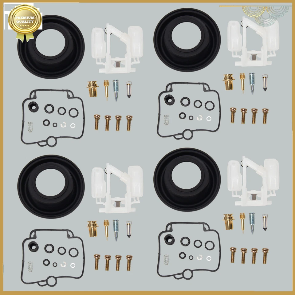 For Suzuki GSX600F GSX600 Katana 1989-1997 Carburetor Repair Kit Diaphragm Float - Image 4 of 4