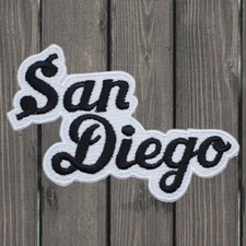 San Diego Embroidered Patch — Iron On