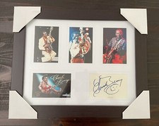 Chuck Berry Personally Signed and Framed with COA