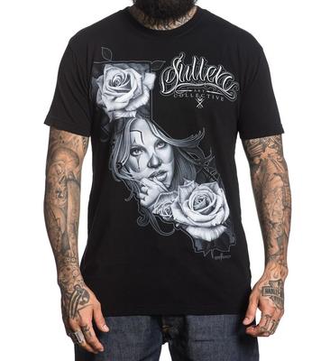 Sullen Clothing Golden State California Justin Burnout Tattoo Adult Tee Shirt