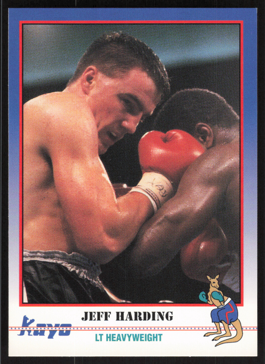 1991 Kayo Jeff Harding Boxing Card #094